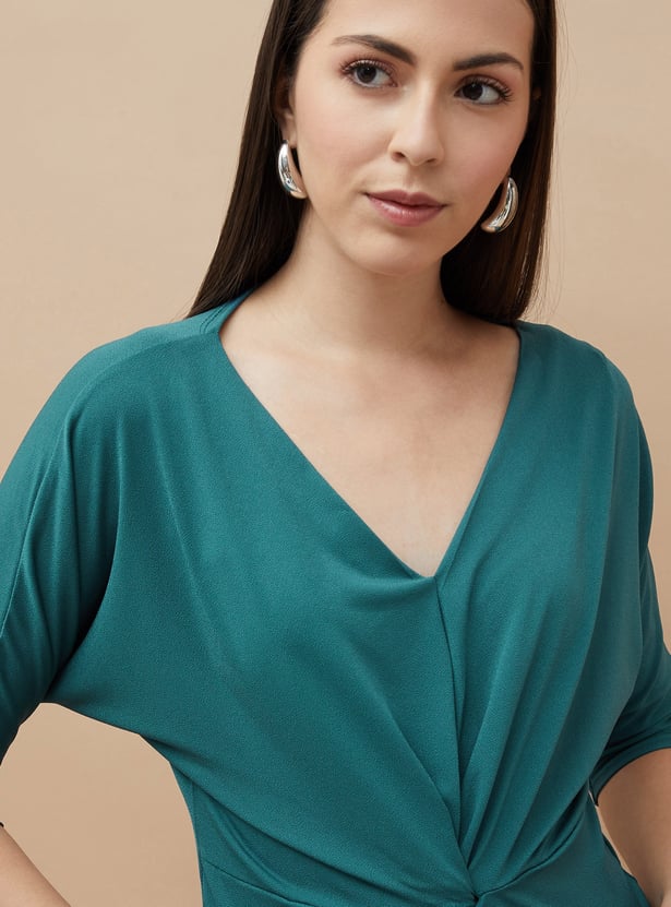 CODE Knotted Detail Top