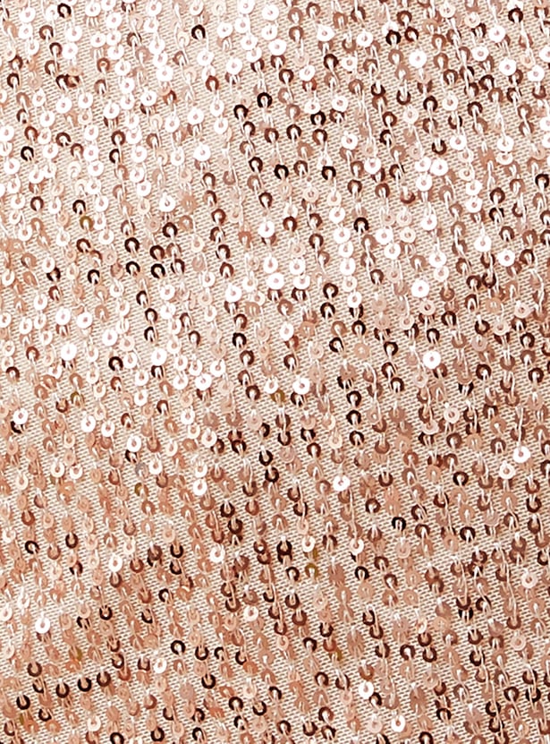 CODE Sequinned Bodycon Dress