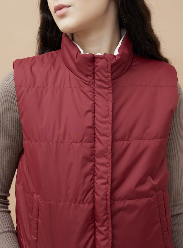 GINGER Solid Reversible Gilet