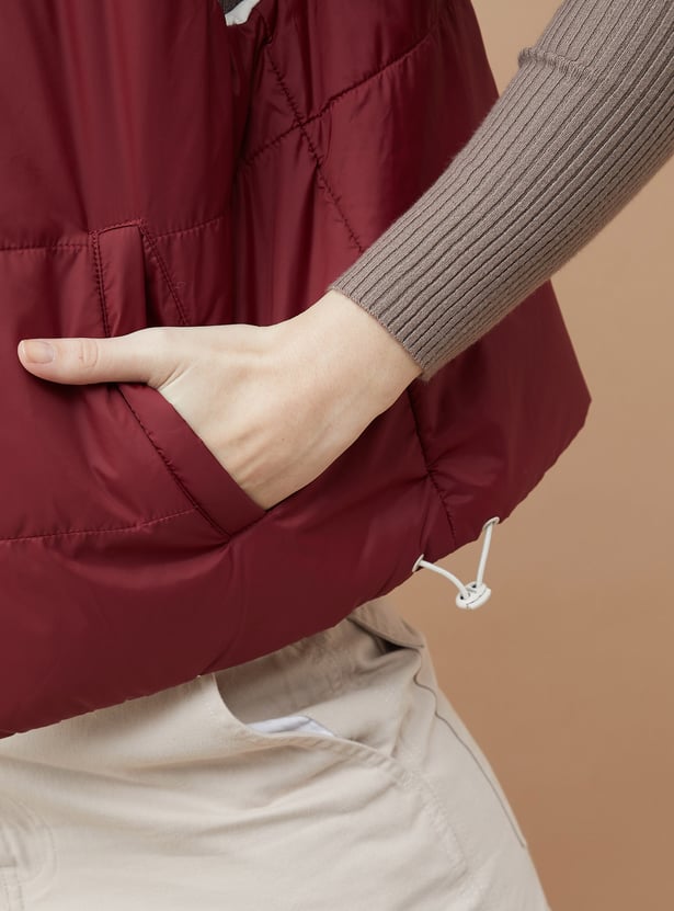 GINGER Solid Reversible Gilet