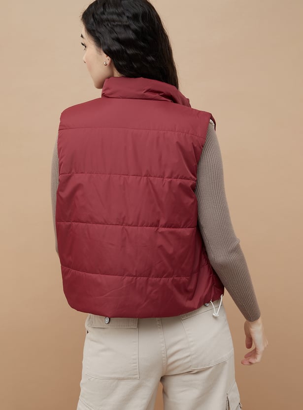 GINGER Solid Reversible Gilet