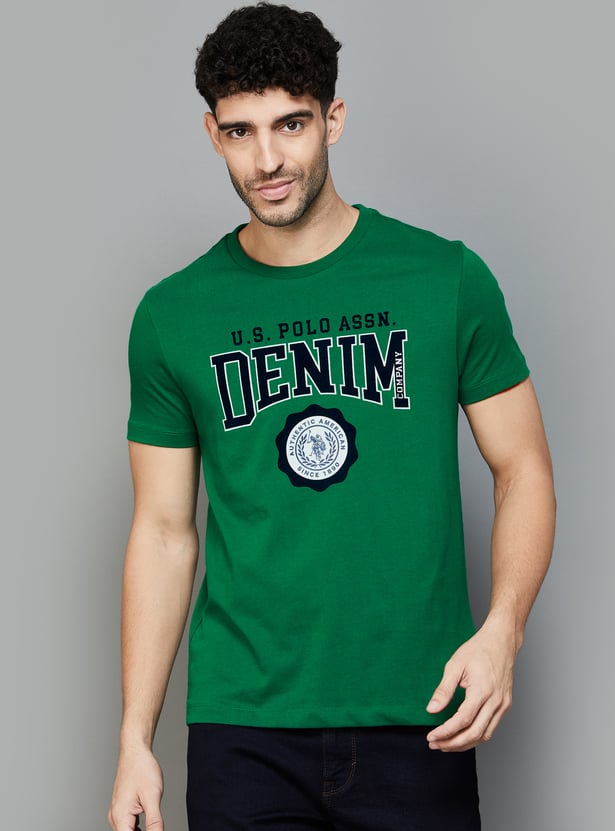 U.S. POLO ASSN. Men Graphic Printed T-shirt