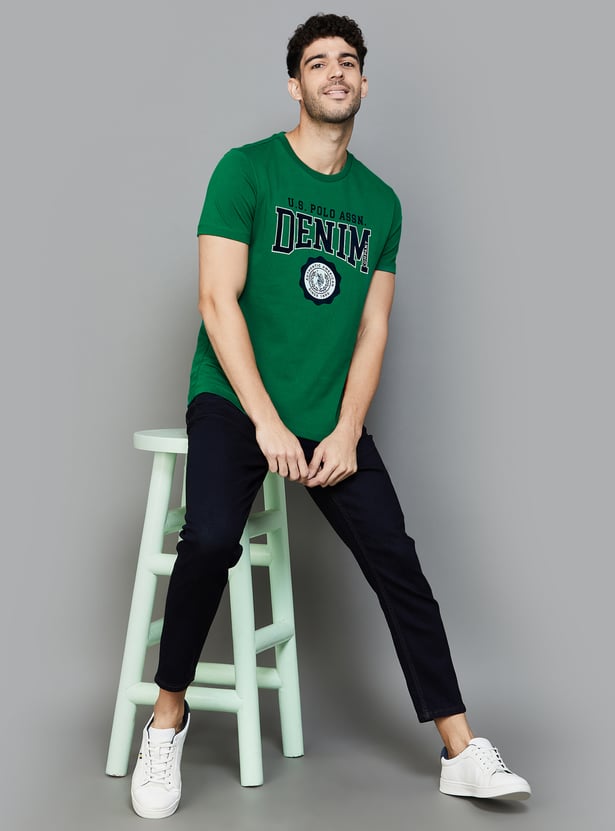 U.S. POLO ASSN. Men Graphic Printed T-shirt