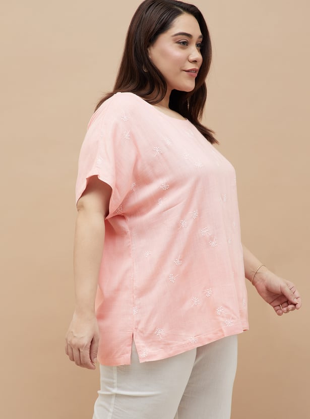 NEXUS Embroidered Top