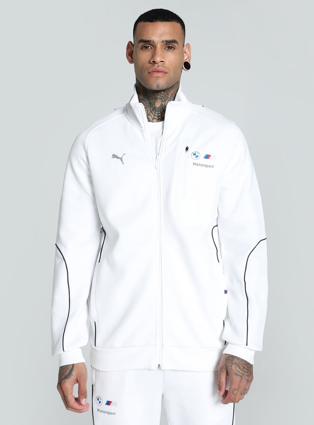 Buy PUMA x BMW M Motorsport Printed Zip Through Sweatshirt from