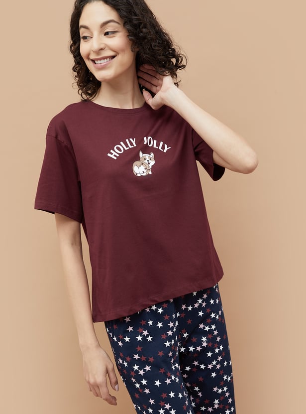 GINGER Graphic Printed T-shirt