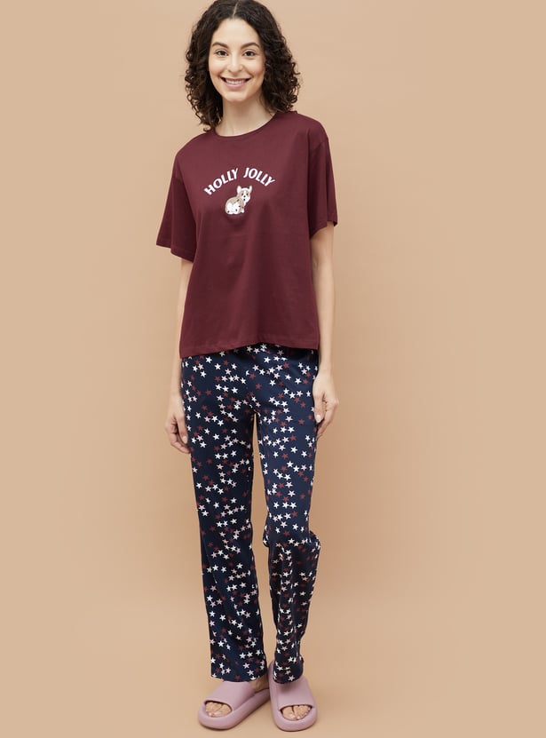 GINGER Graphic Printed T-shirt