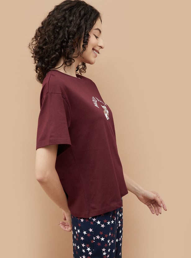 GINGER Graphic Printed T-shirt