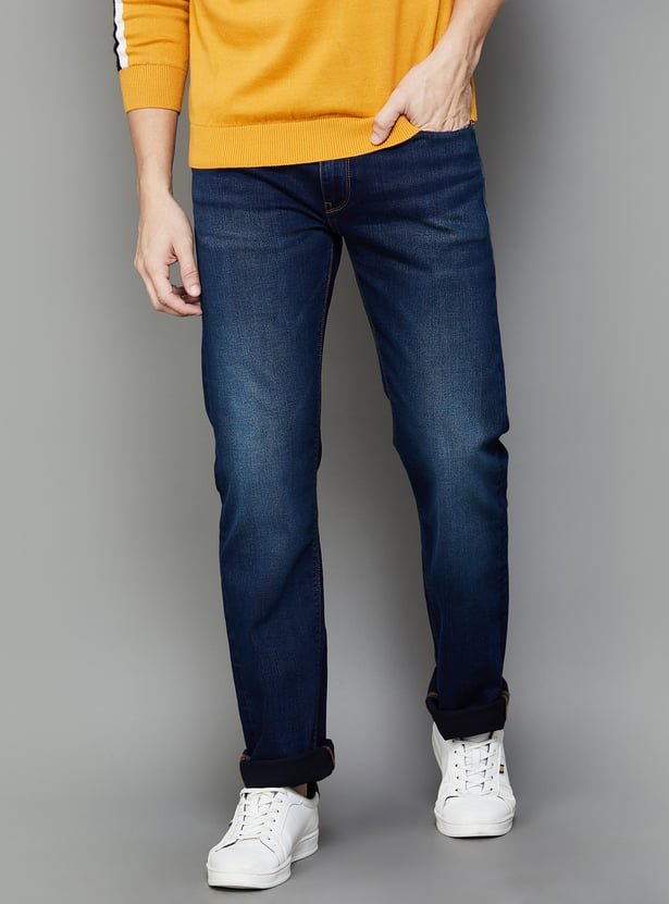 Buy LEVI'S Stonewashed 513 Regular Straight Jeans from Levi's at
