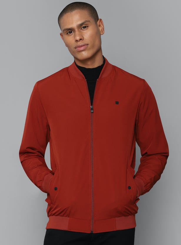 Buy ALLEN SOLLY Solid Full Sleeves Casual Jacket from Allen Solly at just INR 3999.0