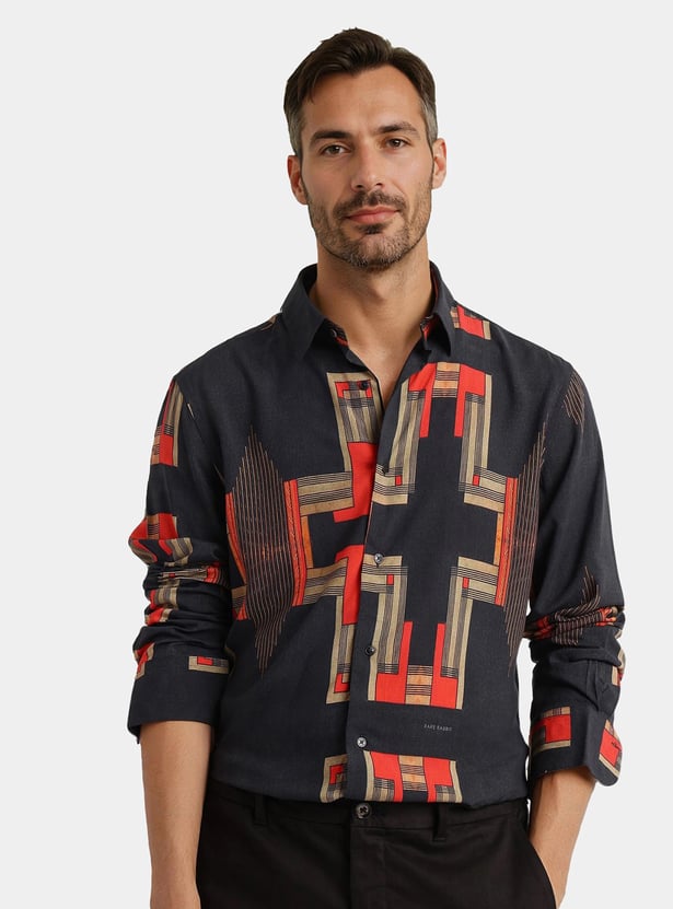 Rare Rabbit Shitrt Buy RARE RABBIT Printed Shirt from Rare Rabbit at just INR 3499.0