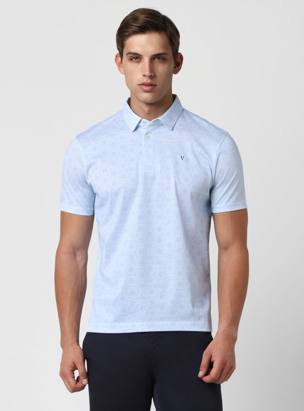 VAN HEUSEN Print Regular Fit Polo T-shirt