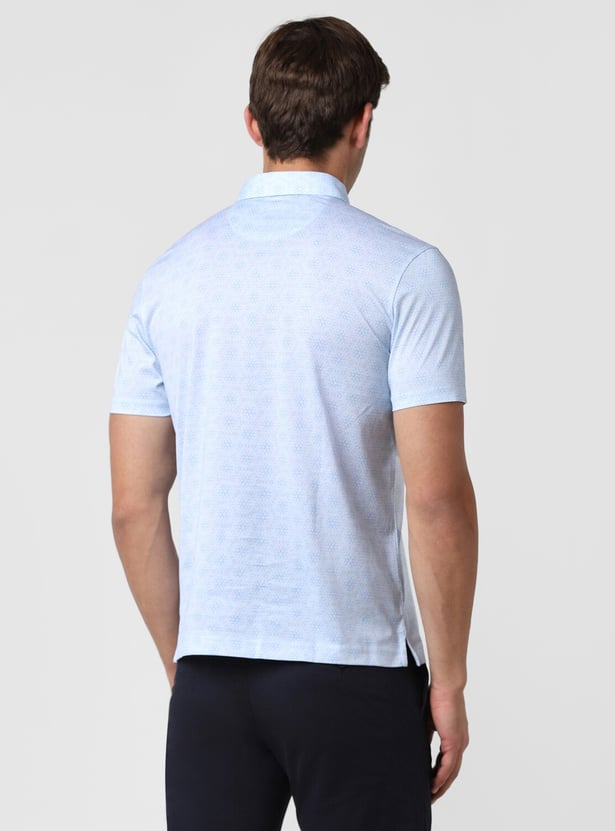 VAN HEUSEN Print Regular Fit Polo T-shirt