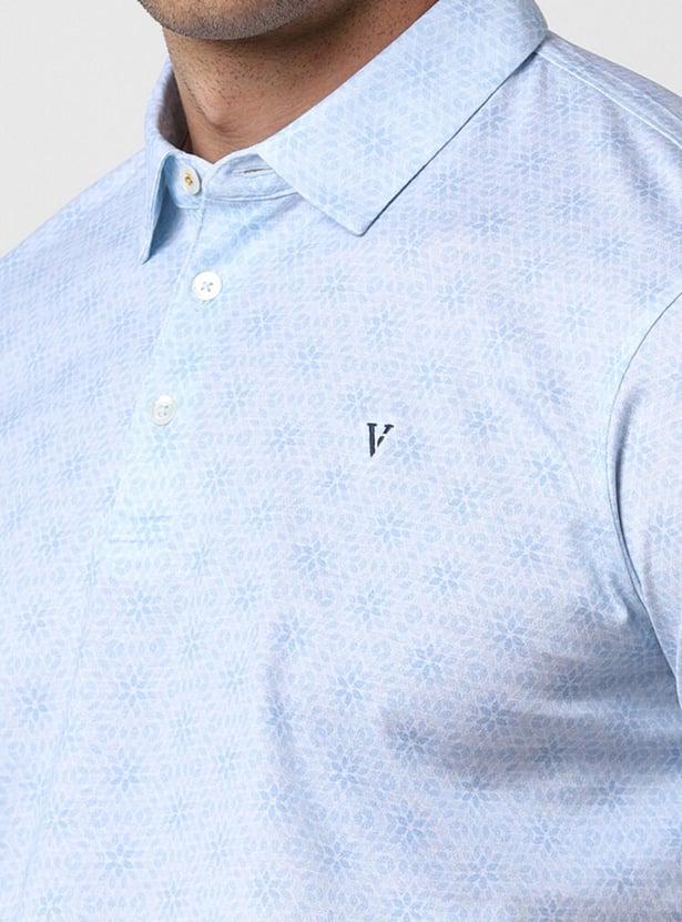 VAN HEUSEN Print Regular Fit Polo T-shirt