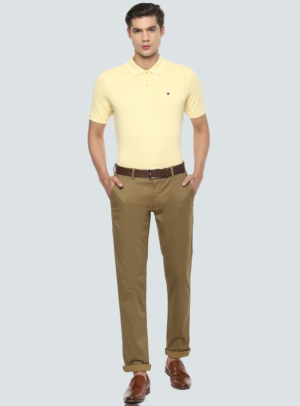 LOUIS PHILIPPE Solid Polo T-shirt