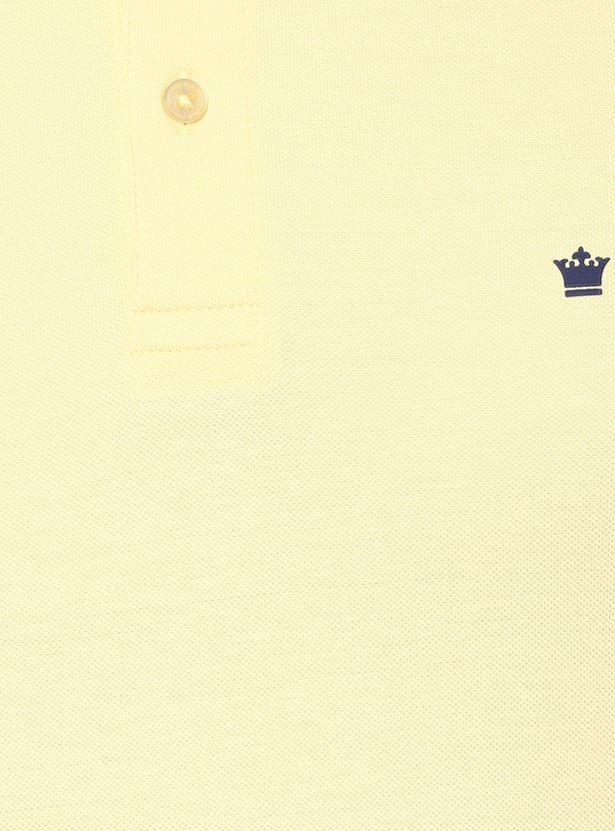 LOUIS PHILIPPE Solid Polo T-shirt