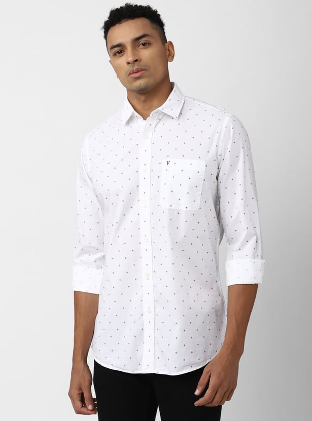 VAN HEUSEN Printed Slim Fit Shirt