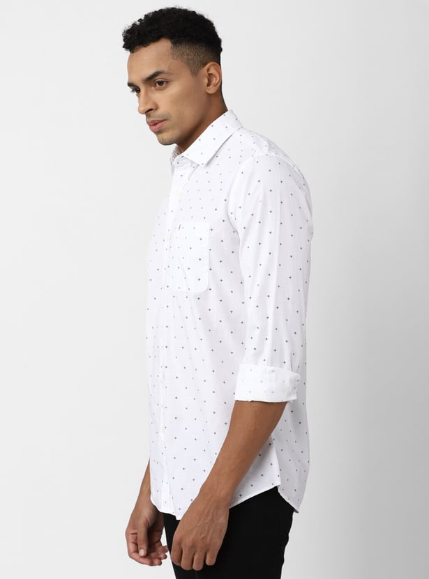 VAN HEUSEN Printed Slim Fit Shirt