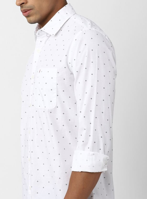 VAN HEUSEN Printed Slim Fit Shirt