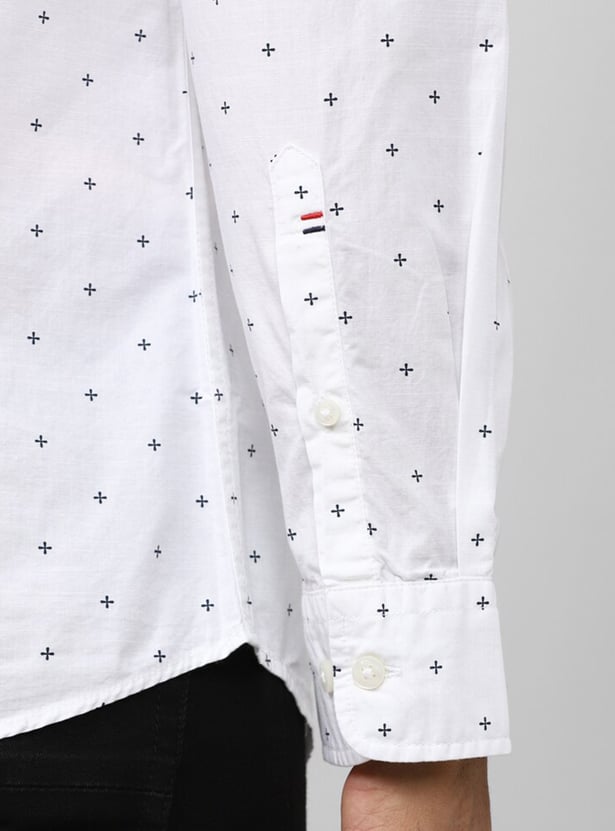 VAN HEUSEN Printed Slim Fit Shirt