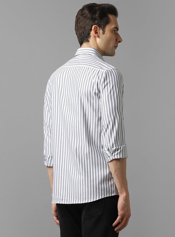 LOUIS PHILIPPE Striped Slim Fit Shirt