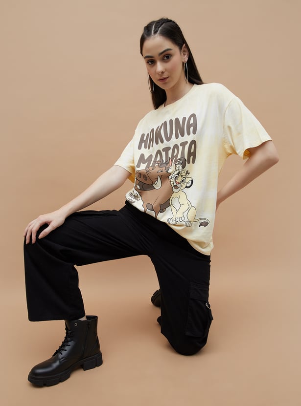 GINGER Lion King Print T-shirt
