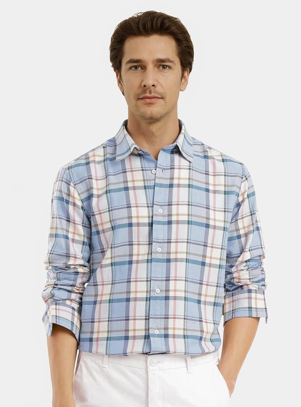 Rare Rabbit Shitrt Buy RARE RABBIT Checked Regular Fit Shirt from Rare Rabbit at just INR ...