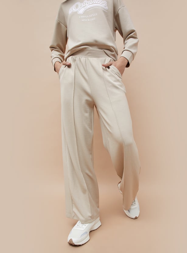 KAPPA Solid Sports Track Pants - Main Image