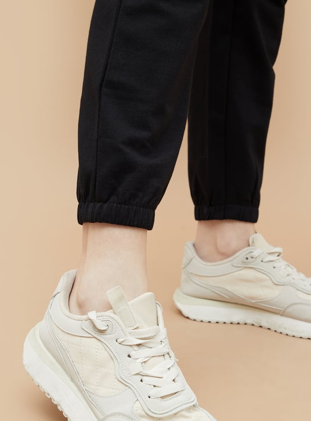 FAME FOREVER Solid Elasticated Joggers