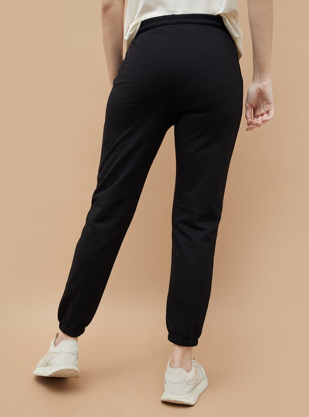 FAME FOREVER Solid Elasticated Joggers