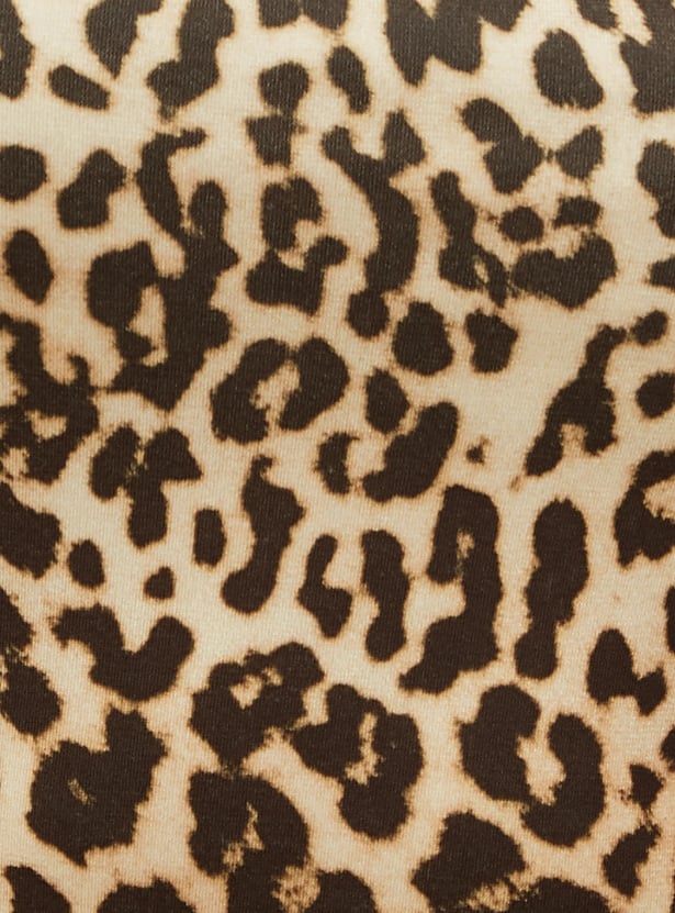 GINGER Animal Print Bodycon Dress