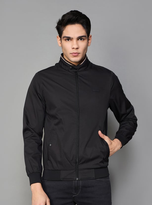 Buy VH SPORTS Solid Zip Through Jacket from VH Sports at just INR