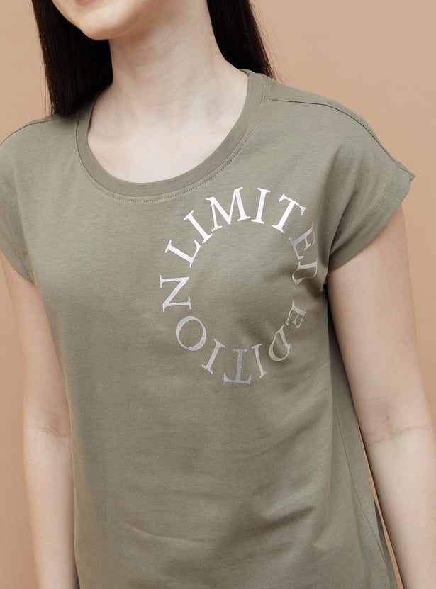 GINGER Printed Lounge T-shirt