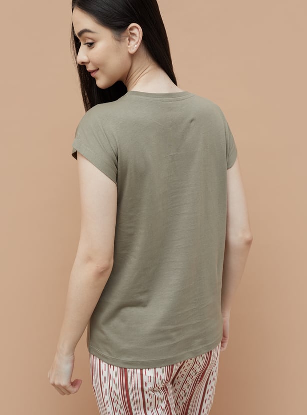 GINGER Printed Lounge T-shirt