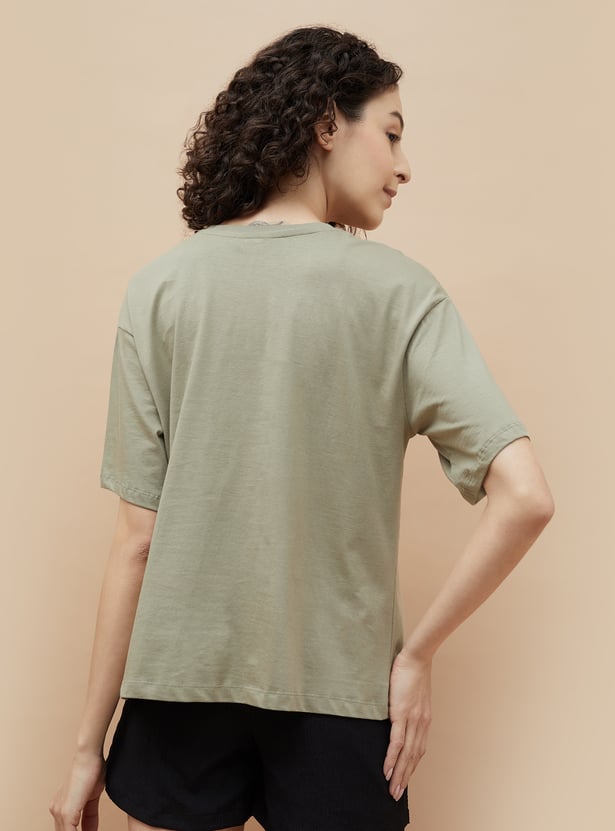GINGER Printed Half Sleeves T-shirt