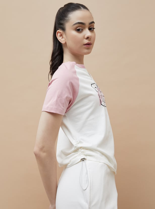 KAPPA Colourblock Raglan Sleeve T-shirt