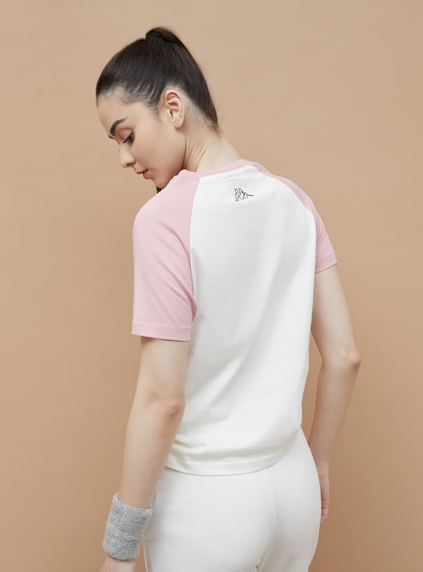 KAPPA Colourblock Raglan Sleeve T-shirt