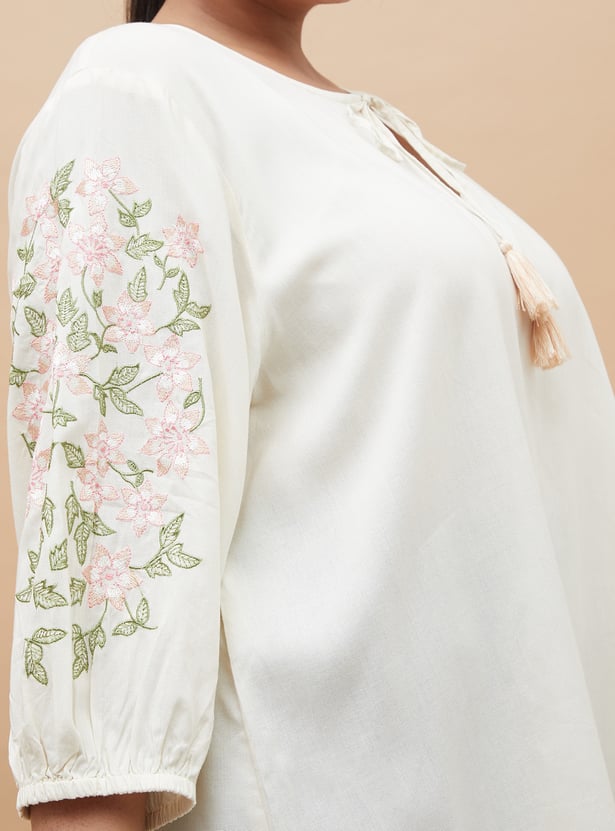NEXUS Embroidered Top