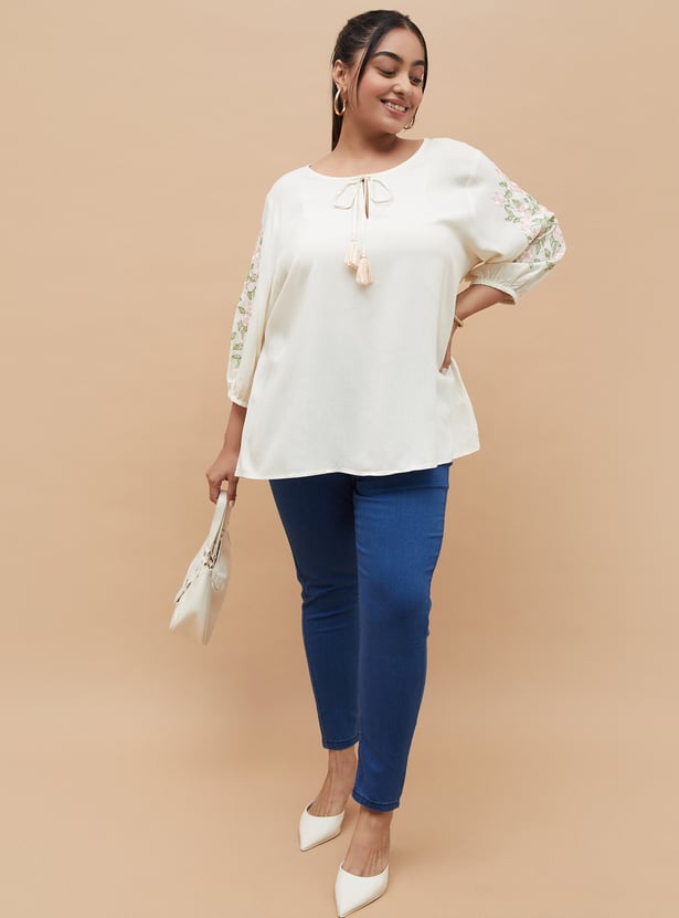 NEXUS Embroidered Top