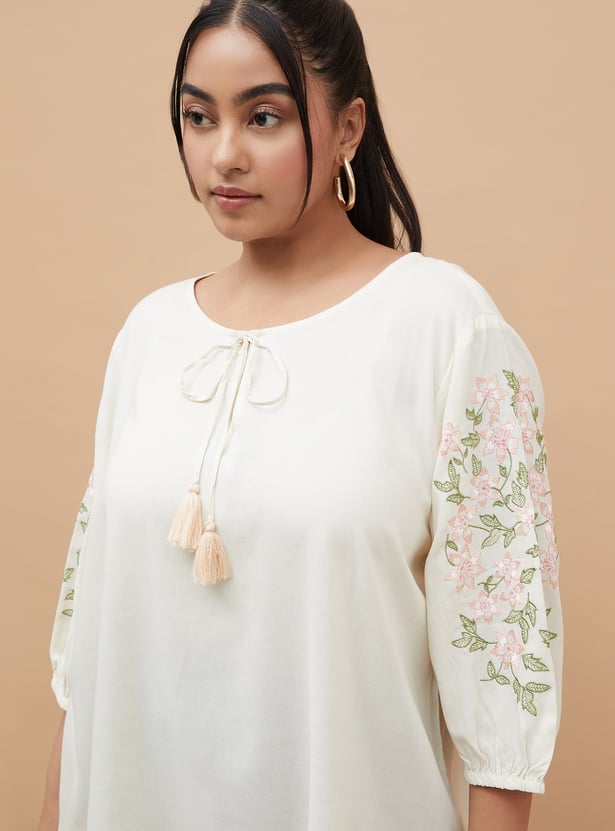 NEXUS Embroidered Top
