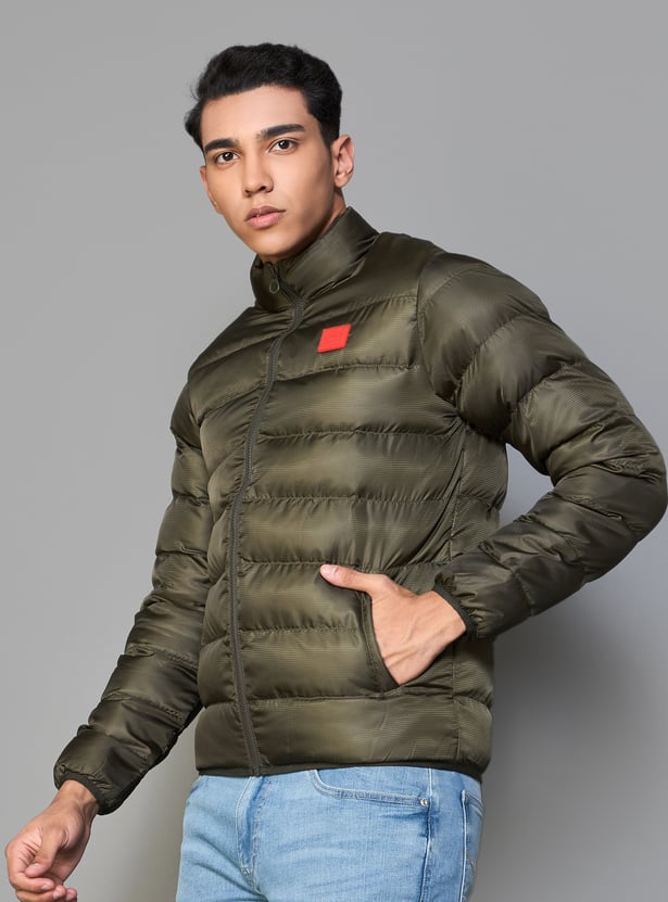 Buy Lee Quilted Mock Collar Jacket From Lee At Just Inr 4999.0