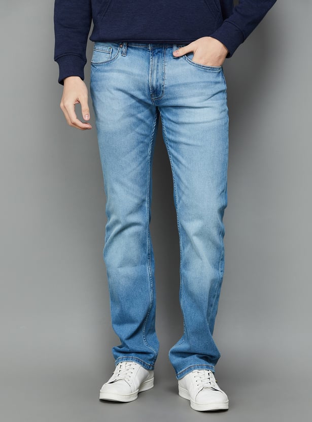 Buy PEPE JEANS Washed Holborne Jeans (Regular Tapered) from Pepe