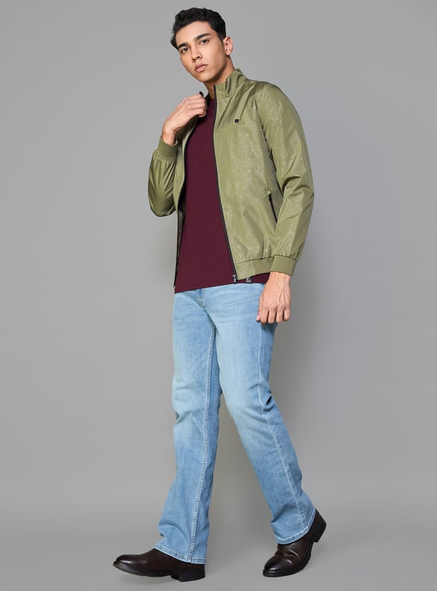Buy ALLEN SOLLY Printed Bomber Jacket from Allen Solly at just INR