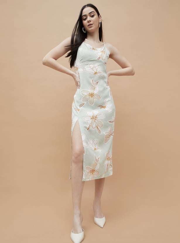 GINGER Printed Sheath Dress