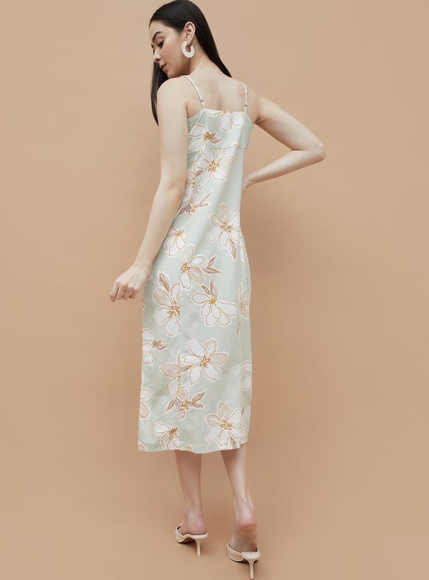 GINGER Printed Sheath Dress
