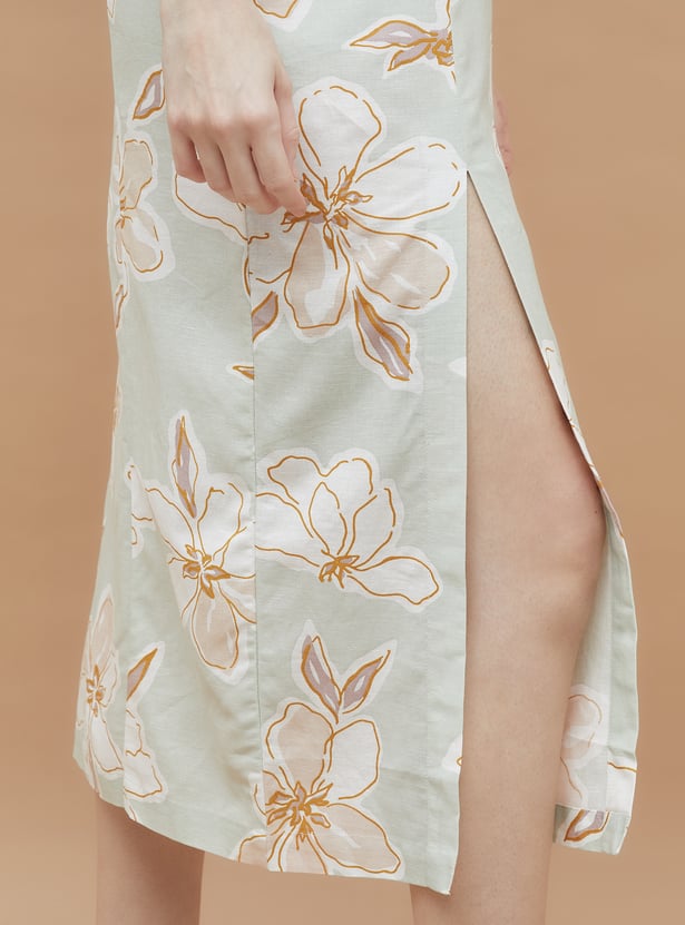GINGER Printed Sheath Dress