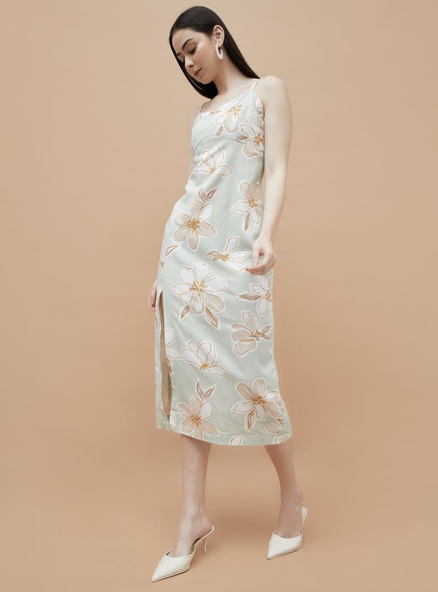 GINGER Printed Sheath Dress