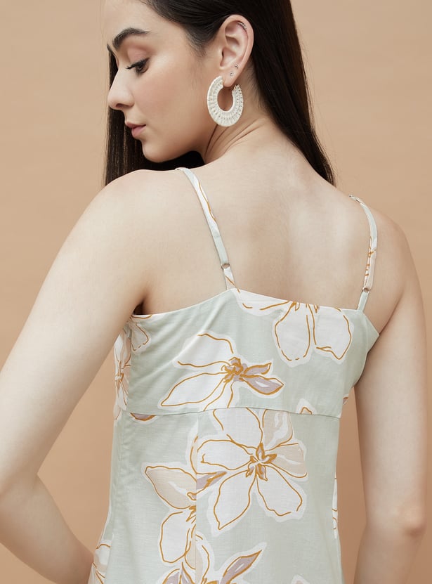 GINGER Printed Sheath Dress