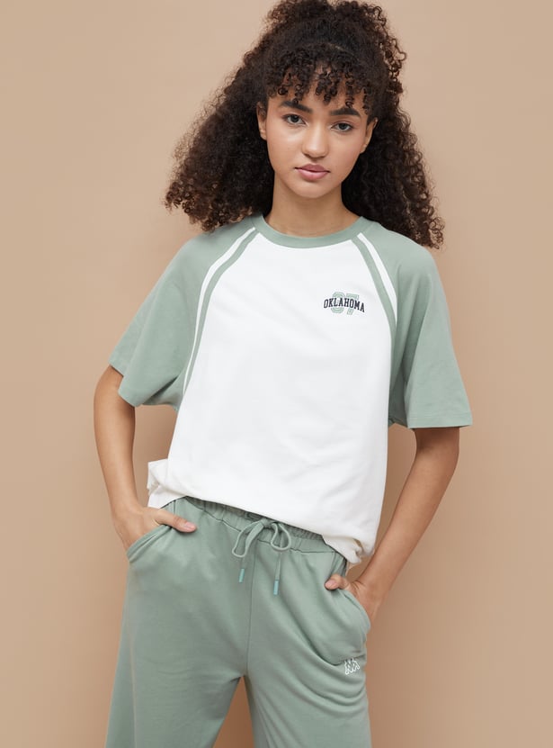 KAPPA Colourblock Varsity T-shirt