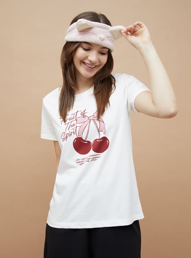 GINGER Graphic Print T-shirt